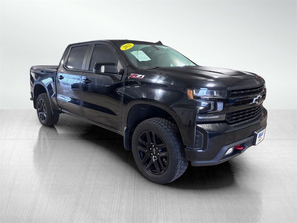 Used 2021 Chevrolet Silverado 1500 LT Trail Boss Truck Crew Cab