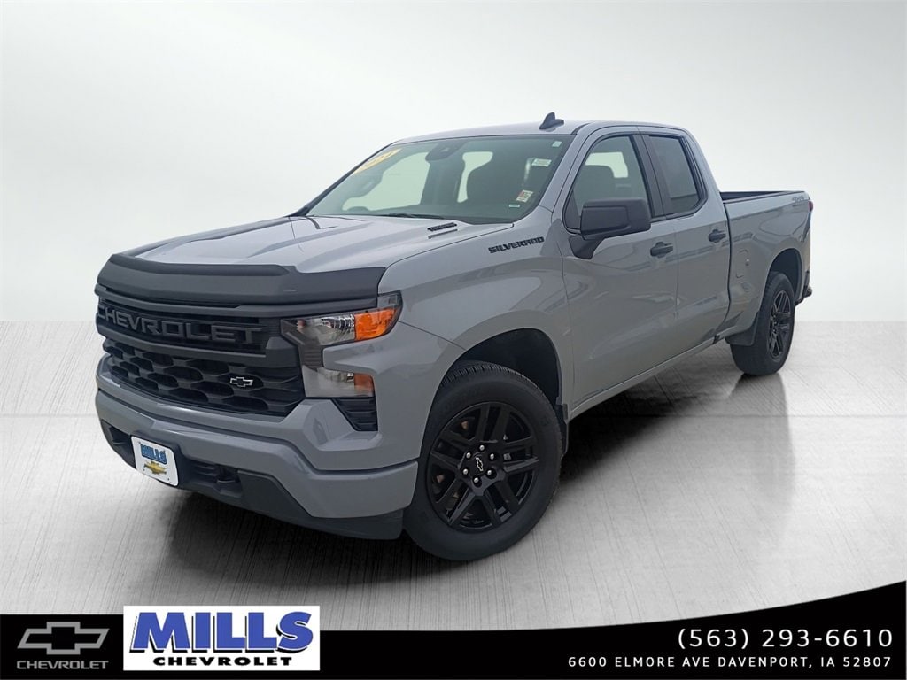 Used 2024 Chevrolet Silverado 1500 Custom Truck Double Cab
