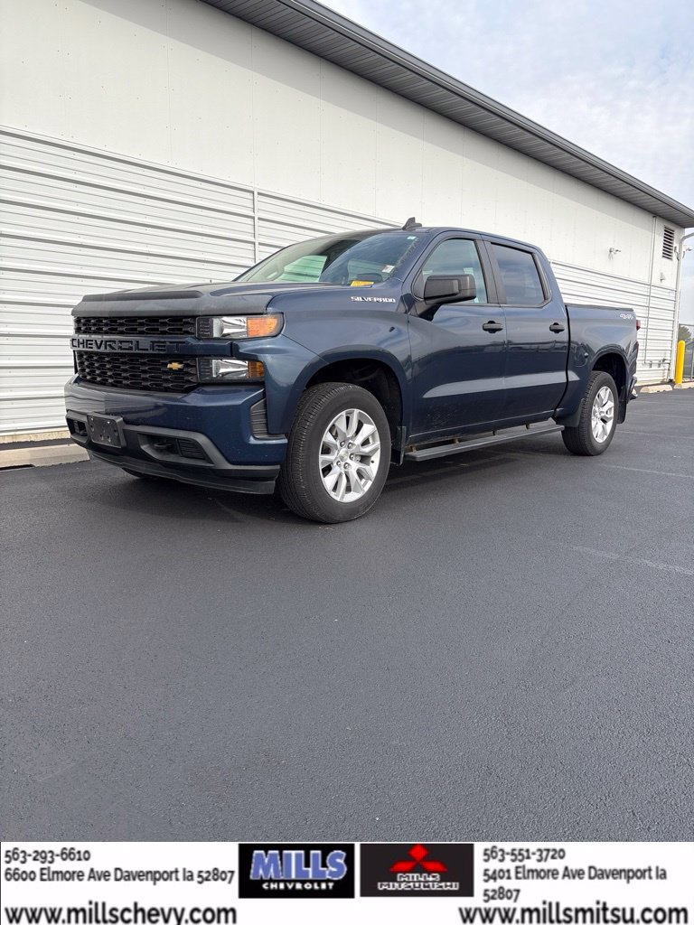 Used 2020 Chevrolet Silverado 1500 Silverado Custom Truck Crew Cab