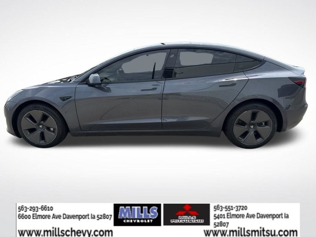 Used 2023 Tesla Model 3 Base with VIN 5YJ3E1EA7PF594703 for sale in Davenport, IA