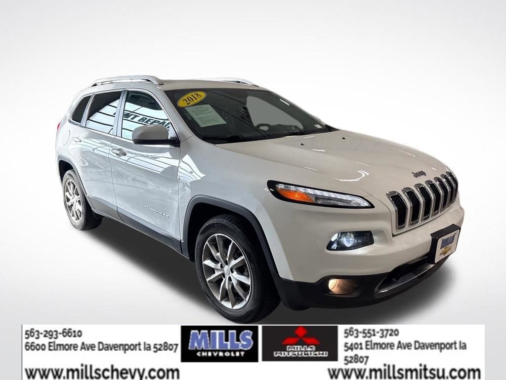 Used 2018 Jeep Cherokee Limited 4x4 SUV
