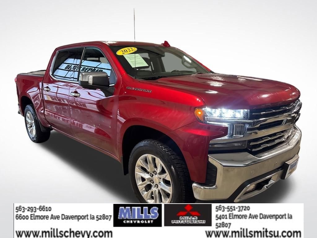 Used 2022 Chevrolet Silverado 1500 LTD LTZ Truck Crew Cab