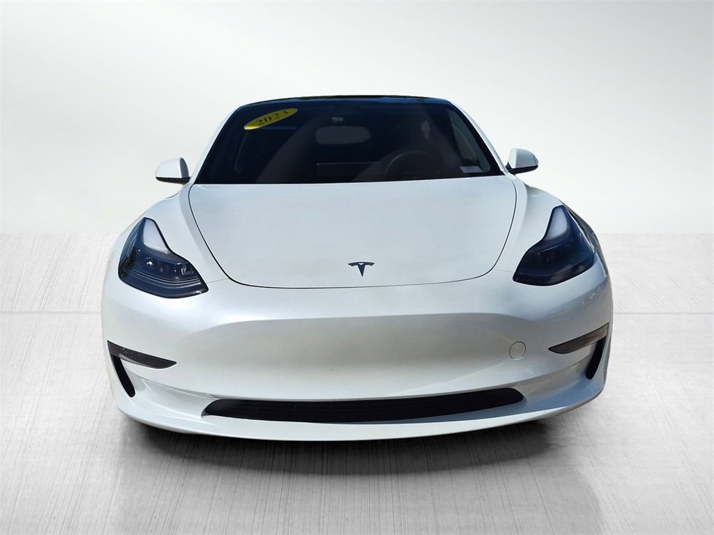 Used 2023 Tesla Model 3 Long Range with VIN 5YJ3E1EB0PF605176 for sale in Davenport, IA