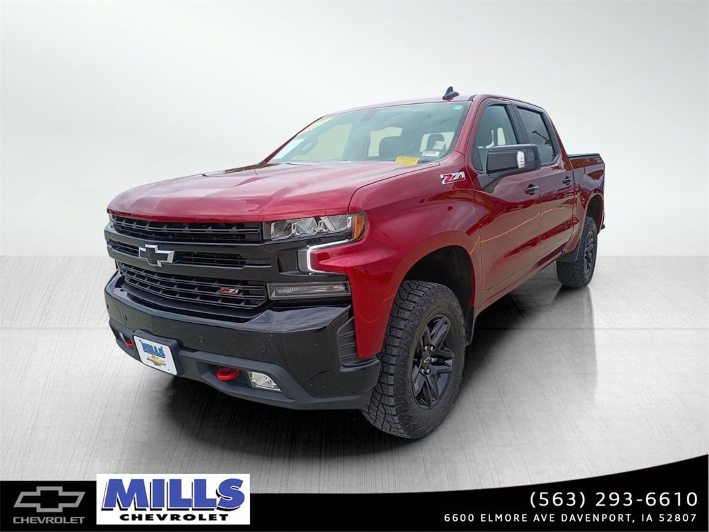 Used 2021 Chevrolet Silverado 1500 LT Trail Boss Truck Crew Cab