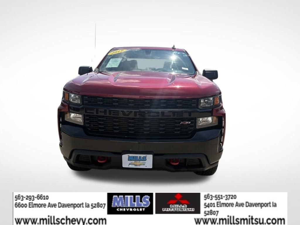 Used 2019 Chevrolet Silverado 1500 Silverado Custom Trail Boss Truck Crew Cab