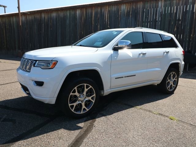 Used 2021 Jeep Grand Cherokee Overland with VIN 1C4RJFCG4MC581717 for sale in Baxter, Minnesota