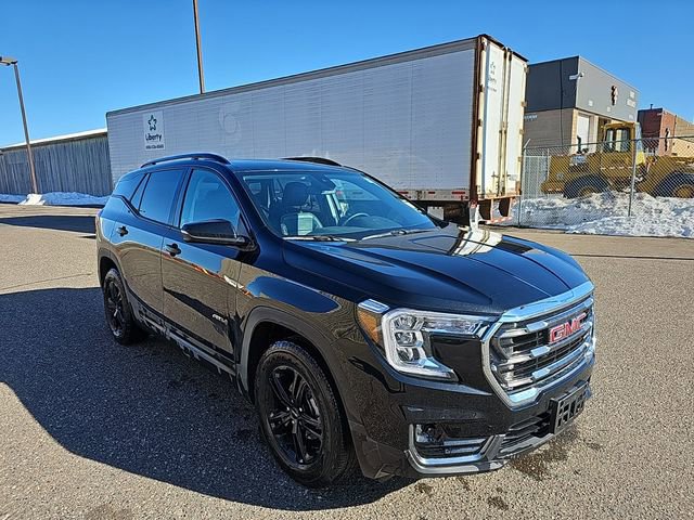 Certified 2023 GMC Terrain AT4 with VIN 3GKALYEG4PL270513 for sale in Baxter, Minnesota