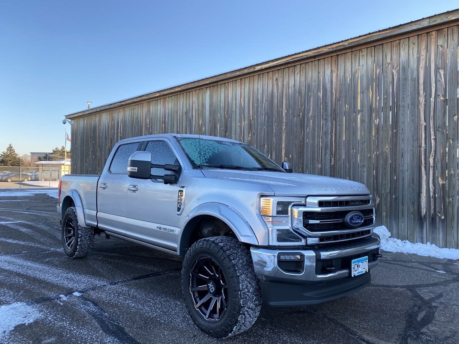 Used 2021 Ford F-250 Super Duty Lariat with VIN 1FT8W2BT7MEC49151 for sale in Baxter, Minnesota