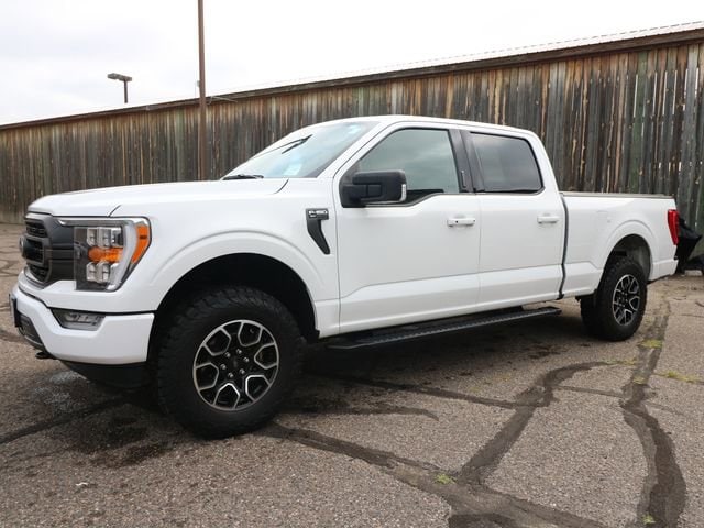 Used 2021 Ford F-150 XLT with VIN 1FTFW1E87MFA52354 for sale in Baxter, Minnesota