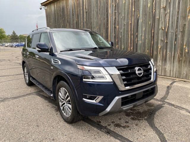 Used 2021 Nissan Armada SL with VIN JN8AY2BB6M9792278 for sale in Baxter, Minnesota