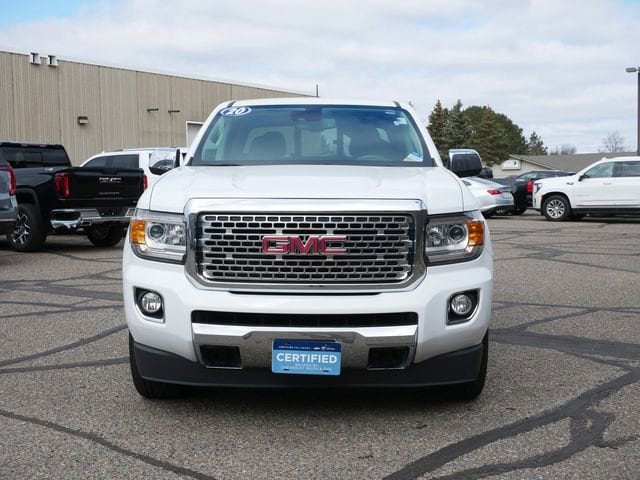 Certified 2020 GMC Canyon Denali with VIN 1GTG6EEN4L1133406 for sale in Baxter, Minnesota