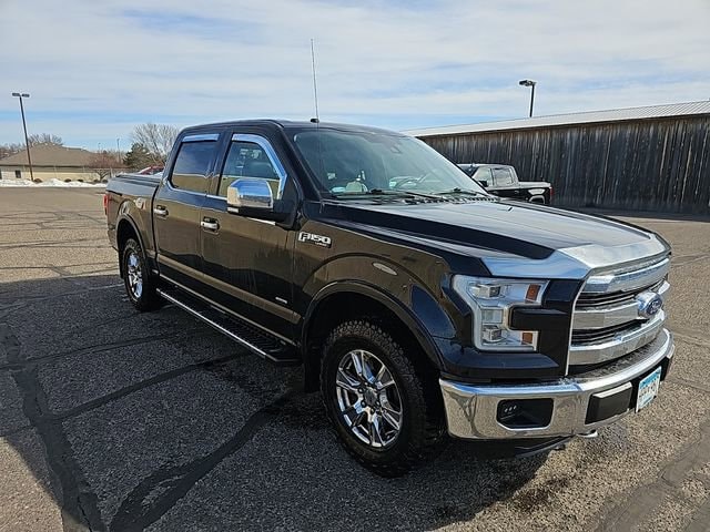 Used 2016 Ford F-150 Lariat with VIN 1FTEW1EG7GKD77049 for sale in Baxter, Minnesota