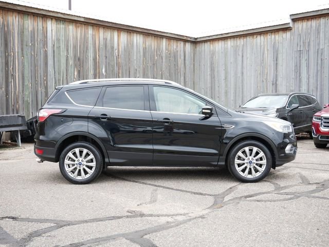 Used 2017 Ford Escape Titanium with VIN 1FMCU0JD3HUD39497 for sale in Baxter, Minnesota