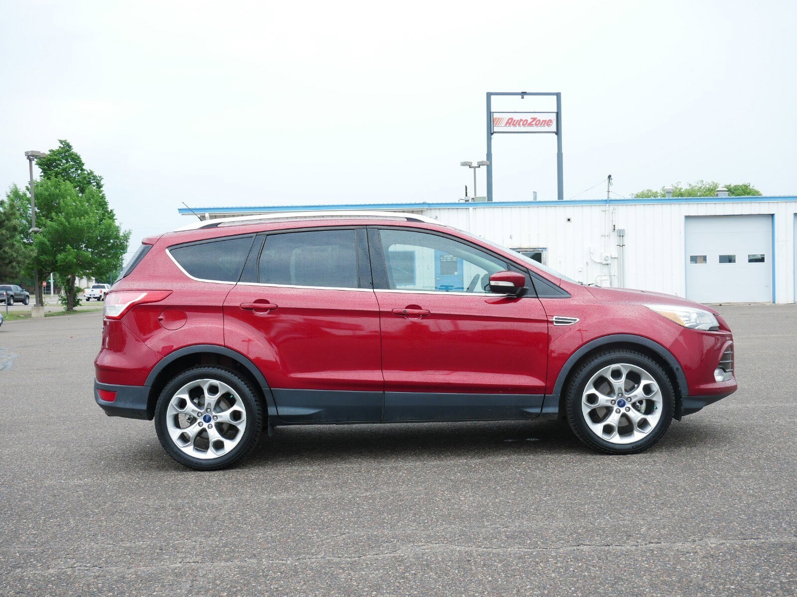 Used 2015 Ford Escape Titanium with VIN 1FMCU0J99FUB31424 for sale in Baxter, Minnesota