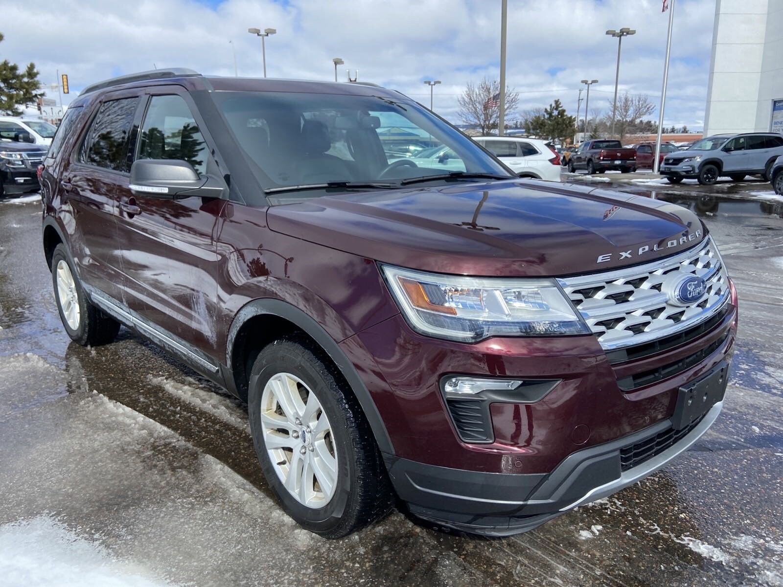 Used 2019 Ford Explorer XLT with VIN 1FM5K8DH2KGA00229 for sale in Baxter, Minnesota