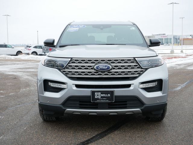 Used 2020 Ford Explorer Limited with VIN 1FMSK8FHXLGA93678 for sale in Baxter, Minnesota