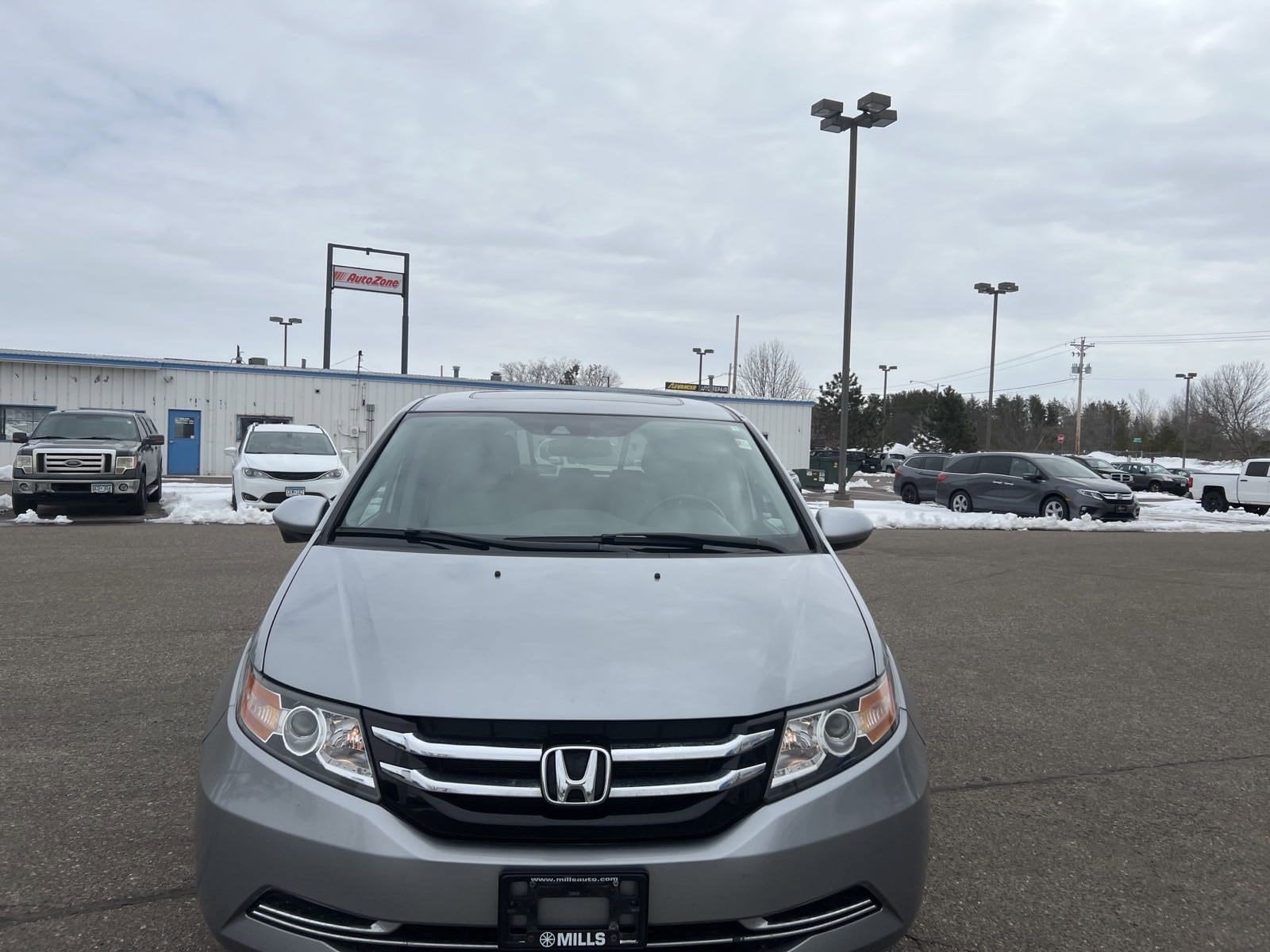 Used 2016 Honda Odyssey EX-L with VIN 5FNRL5H69GB009442 for sale in Baxter, Minnesota