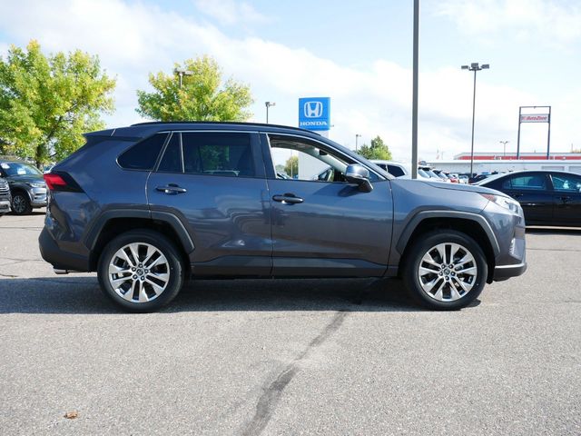 Used 2021 Toyota RAV4 XLE Premium with VIN 2T3A1RFVXMW142432 for sale in Baxter, Minnesota