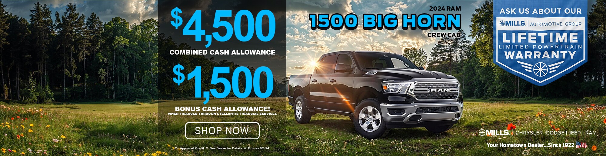 Mills Chrysler Dodge Jeep Ram New and Used Car Dealer in Willmar MN Near Spicer MN