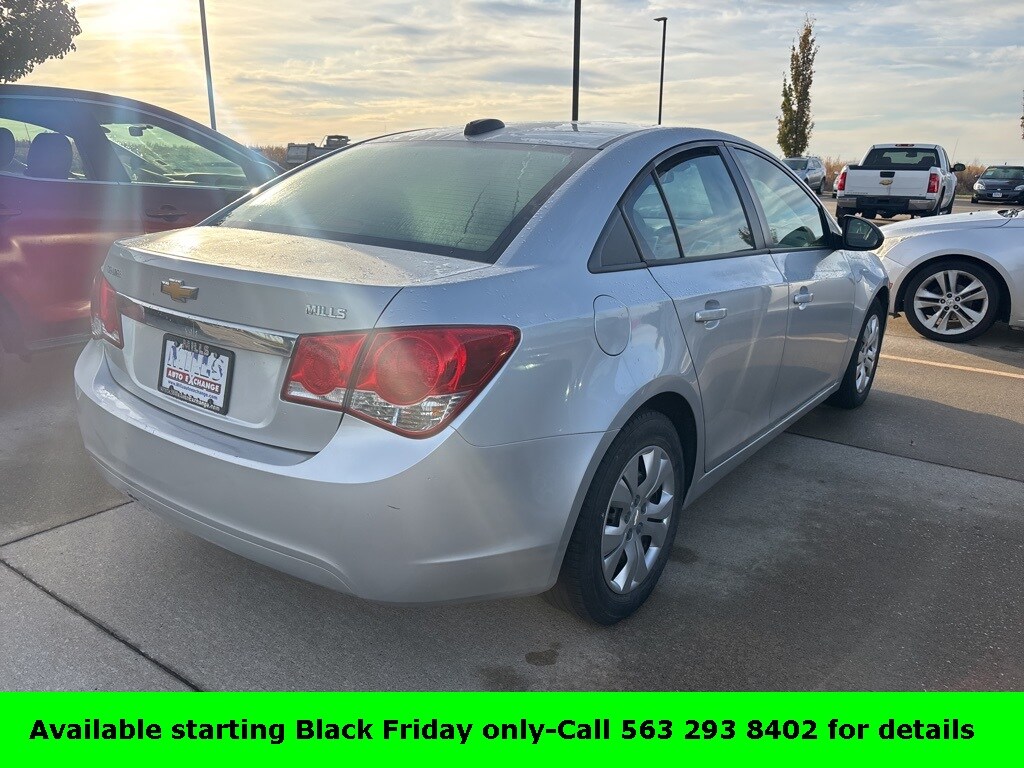 Used 2015 Chevrolet Cruze LS Manual Sedan