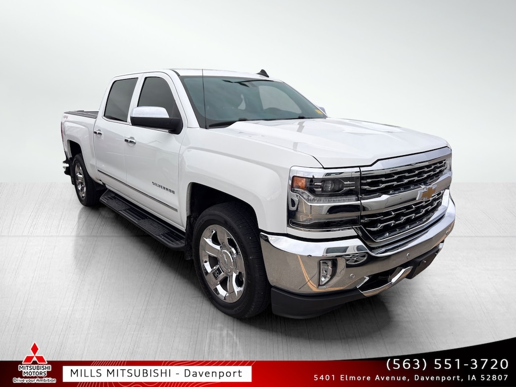 Used 2017 Chevrolet Silverado 1500 LTZ Truck Crew Cab