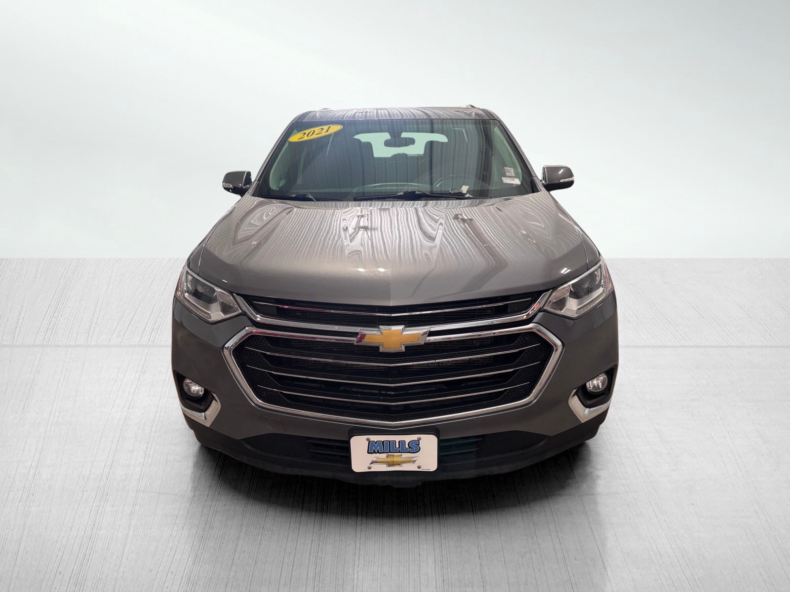 Used 2021 Chevrolet Traverse 1LT with VIN 1GNERGKWXMJ173571 for sale in Davenport, IA
