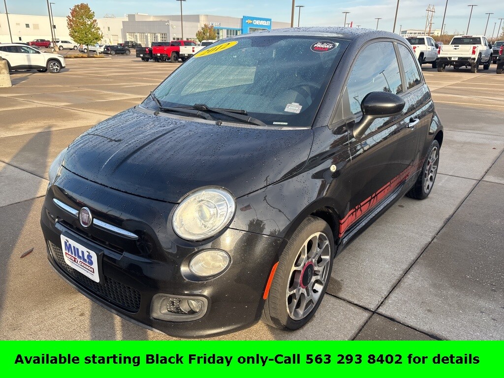 Used 2012 FIAT 500 Sport Hatchback