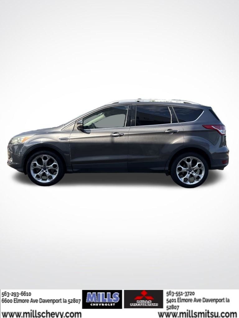 Used 2013 Ford Escape Titanium with VIN 1FMCU0J91DUB46075 for sale in Davenport, IA