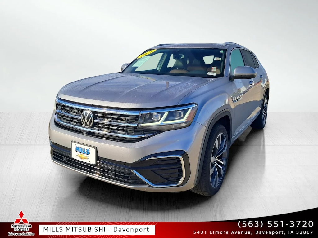 Used 2021 Volkswagen Atlas Cross Sport 3.6L V6 SEL Premium R-Line 4MOTION SUV