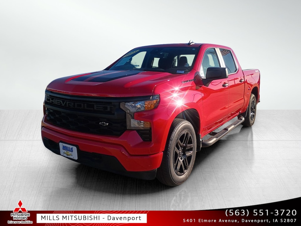 Used 2023 Chevrolet Silverado 1500 Custom Truck Crew Cab