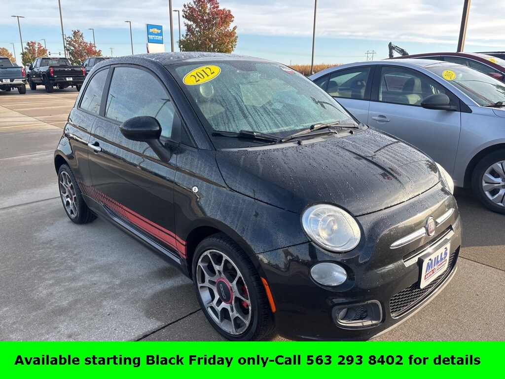 Used 2012 FIAT 500 Sport Hatchback