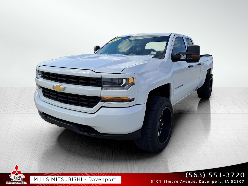 Used 2017 Chevrolet Silverado 1500 Silverado Custom Truck Double Cab