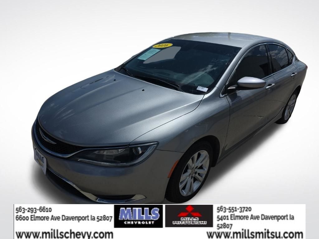Used 2016 Chrysler 200 Limited with VIN 1C3CCCAB5GN174072 for sale in Davenport, IA
