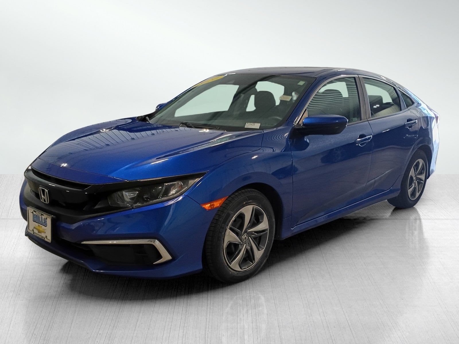 Used 2020 Honda Civic LX with VIN 2HGFC2F62LH596139 for sale in Davenport, IA