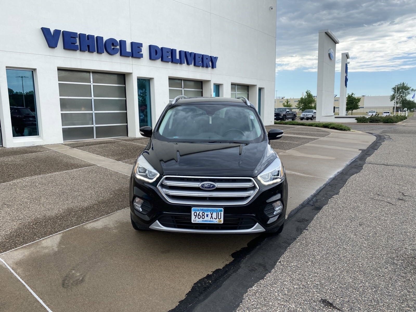 Used 2017 Ford Escape Titanium with VIN 1FMCU9J98HUE73549 for sale in Baxter, Minnesota