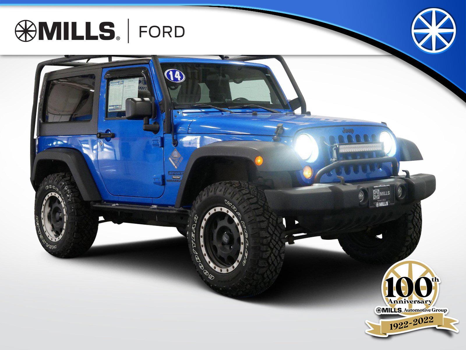 Used 2014 Jeep Wrangler For Sale at Mills Ford Lincoln | VIN:  1C4AJWAG3EL276307