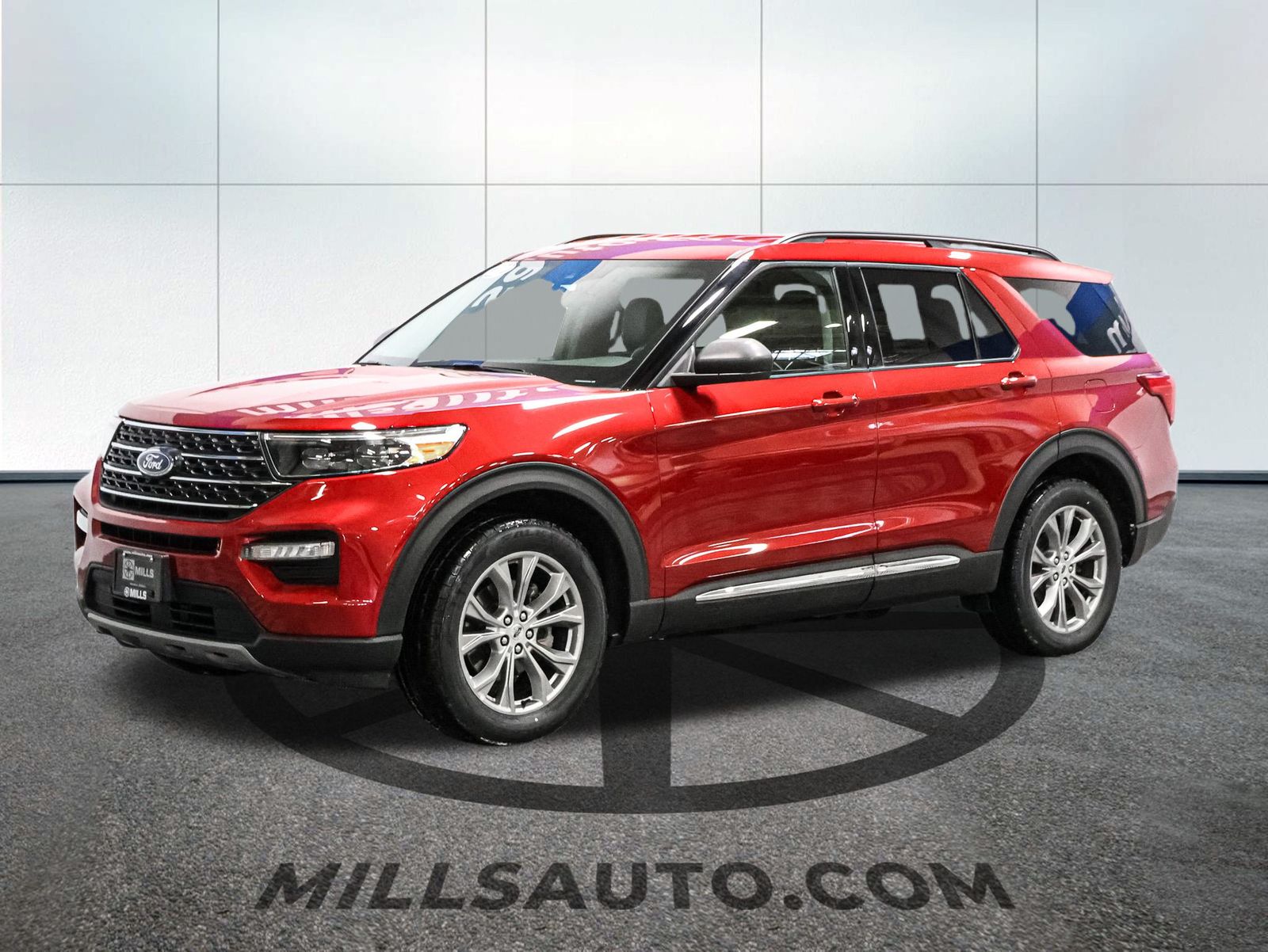 Certified 2022 Ford Explorer XLT with VIN 1FMSK8DH5NGC29348 for sale in Baxter, Minnesota