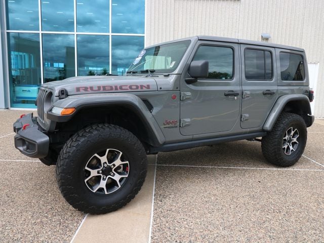 Used 2021 Jeep Wrangler Unlimited Rubicon with VIN 1C4HJXFG2MW588676 for sale in Baxter, Minnesota