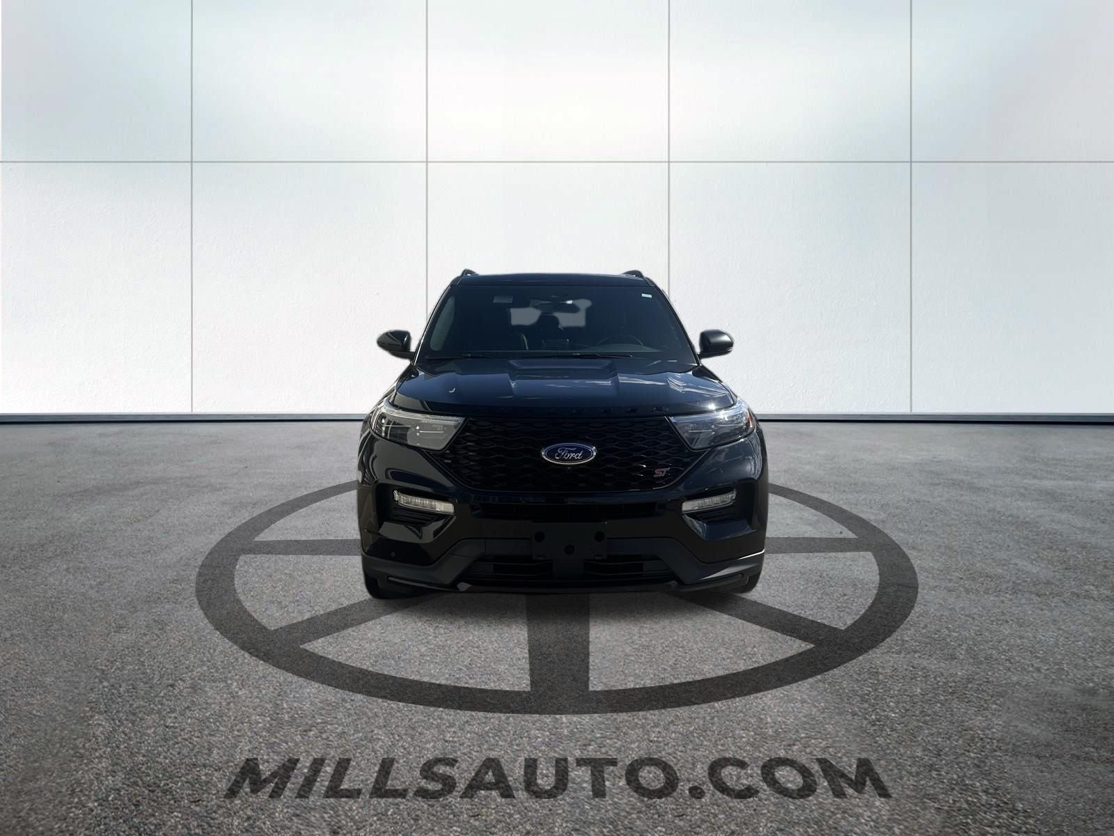 Certified 2022 Ford Explorer ST with VIN 1FM5K8GC2NGA41058 for sale in Baxter, Minnesota