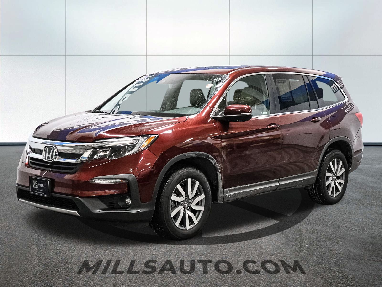 Certified 2019 Honda Pilot EX-L with VIN 5FNYF6H5XKB093960 for sale in Baxter, Minnesota