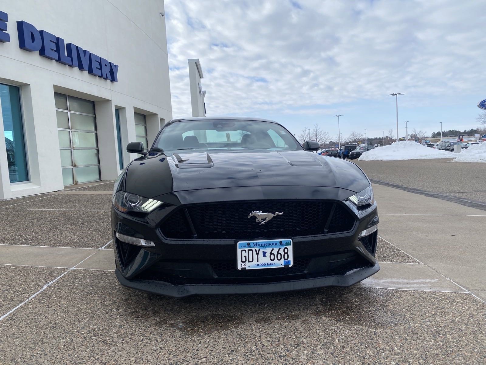 Used 2021 Ford Mustang GT Premium with VIN 1FA6P8CF0M5118908 for sale in Baxter, Minnesota