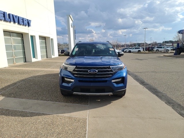 Used 2022 Ford Explorer XLT with VIN 1FMSK8DH7NGA60000 for sale in Baxter, Minnesota