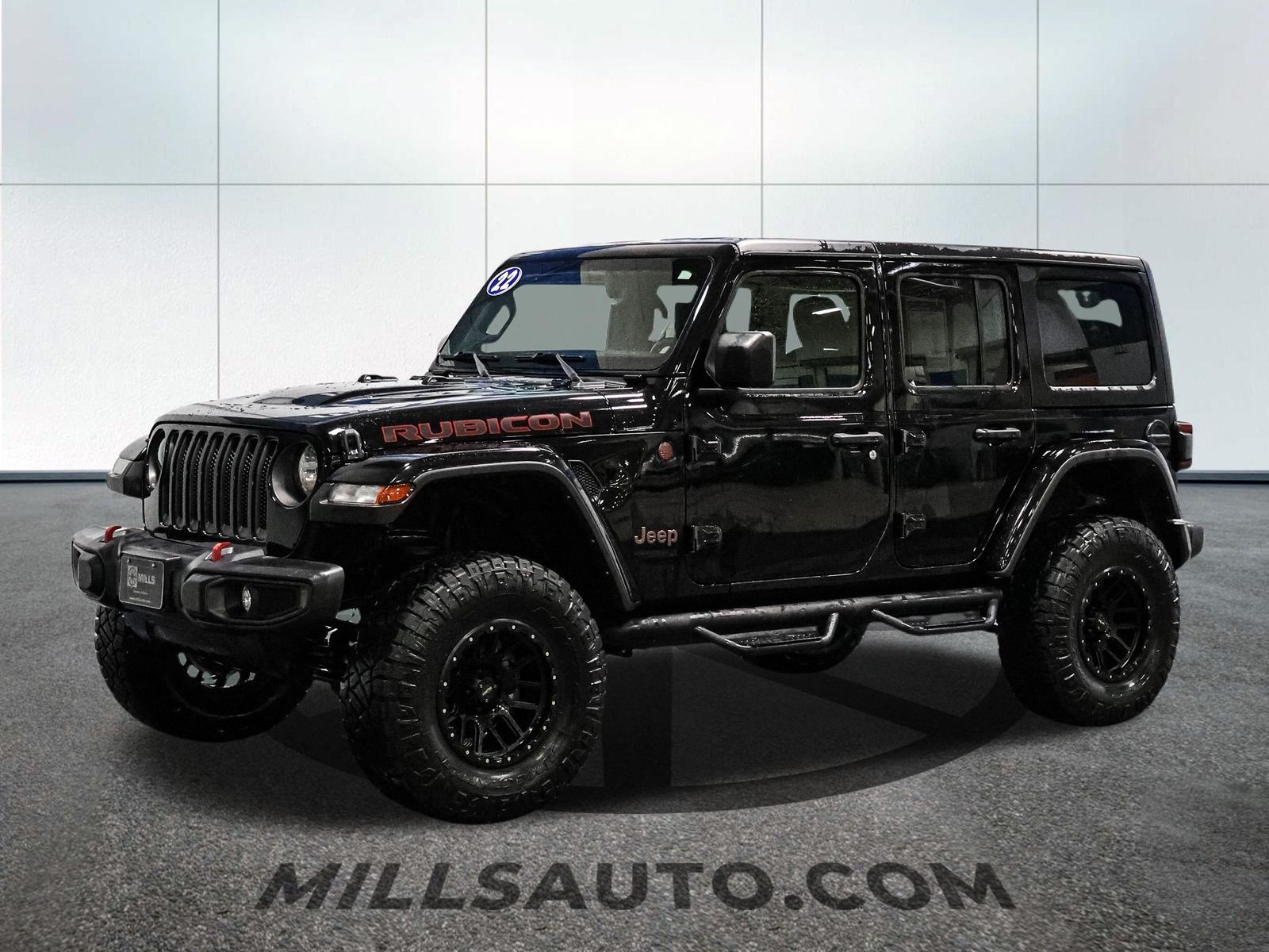 Certified 2022 Jeep Wrangler Unlimited Rubicon with VIN 1C4HJXFN2NW104294 for sale in Baxter, Minnesota