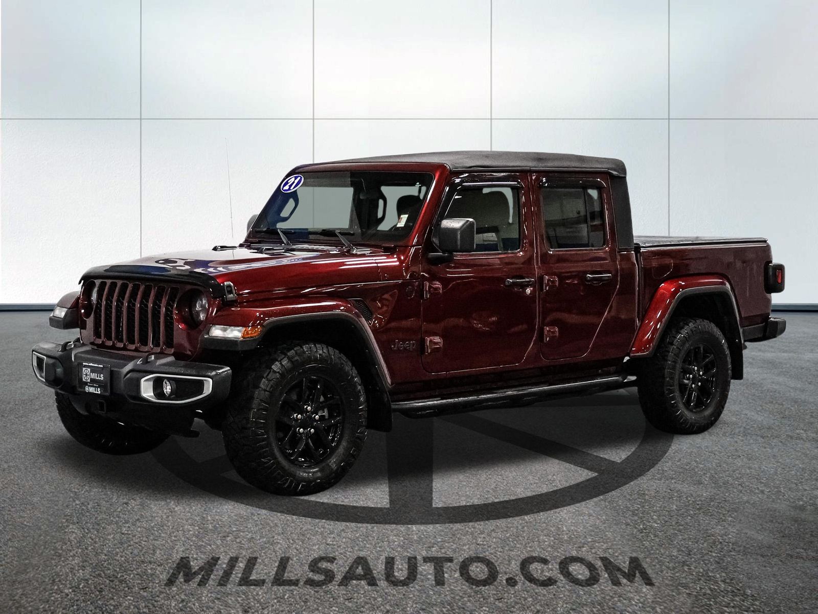 Certified 2021 Jeep Gladiator Sport S with VIN 1C6HJTAG5ML616978 for sale in Baxter, Minnesota