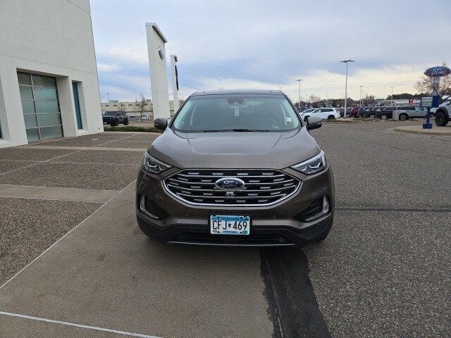 Used 2019 Ford Edge Titanium with VIN 2FMPK4K99KBB69698 for sale in Baxter, Minnesota