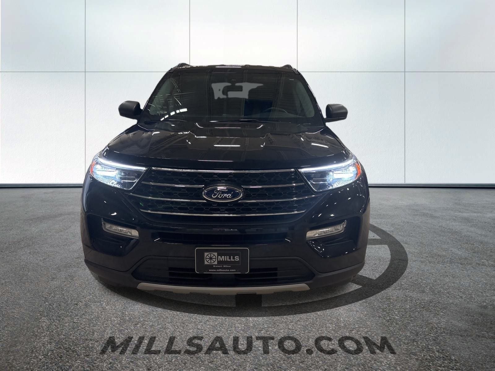 Used 2022 Ford Explorer XLT with VIN 1FMSK8DH1NGC30917 for sale in Baxter, Minnesota