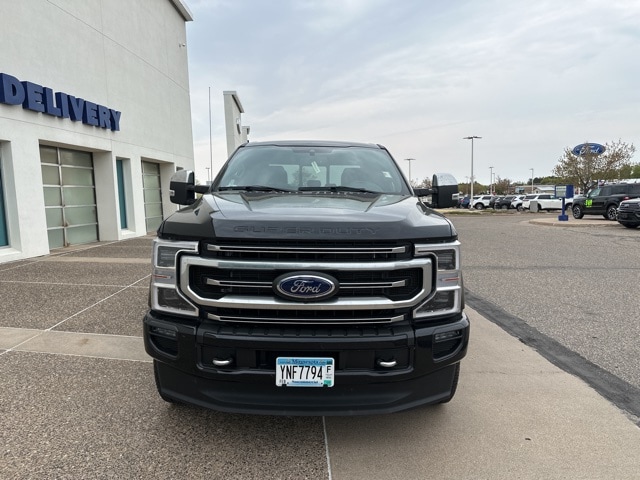 Used 2021 Ford F-350 Super Duty Platinum with VIN 1FT8W3BT1MEC48941 for sale in Baxter, Minnesota