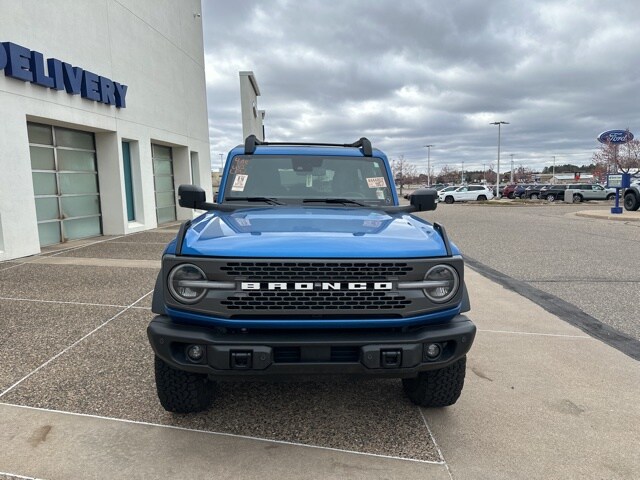 Used 2022 Ford Bronco 2-Door Badlands with VIN 1FMDE5CP4NLB24802 for sale in Baxter, Minnesota