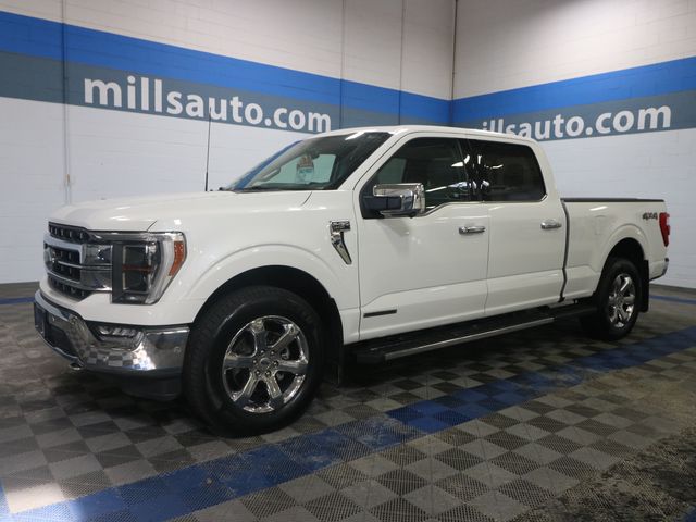 Used 2021 Ford F-150 Lariat with VIN 1FTFW1ED7MFC74809 for sale in Baxter, Minnesota
