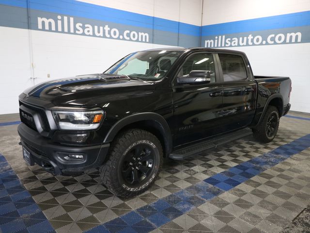 Used 2022 RAM Ram 1500 Pickup Rebel with VIN 1C6SRFLM0NN363156 for sale in Baxter, MN